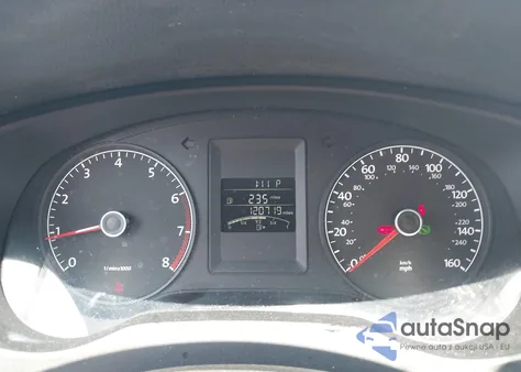 2013 Volkswagen Jetta 2.0L S из США, поврежденный, VIN 3VW2K7AJ3DM412139